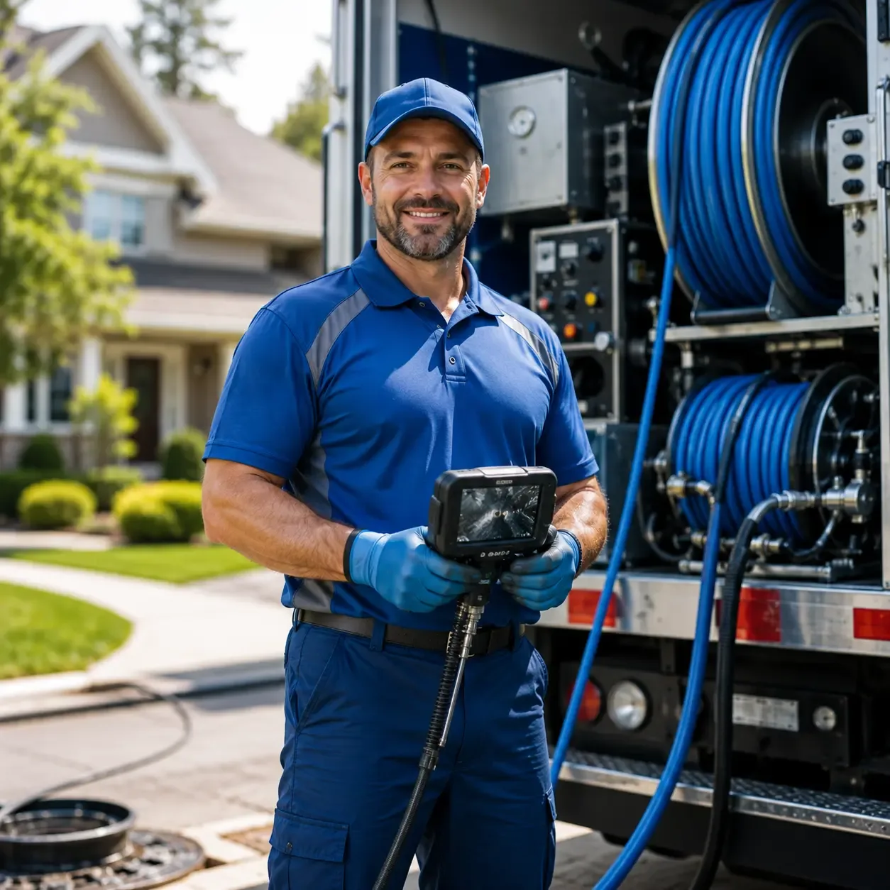 Local outdoor drain cleaning specialists in Woodworth, LA